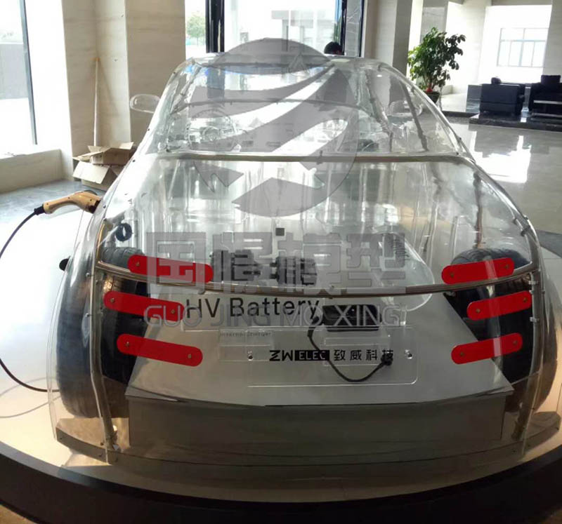 柳州透明车模型