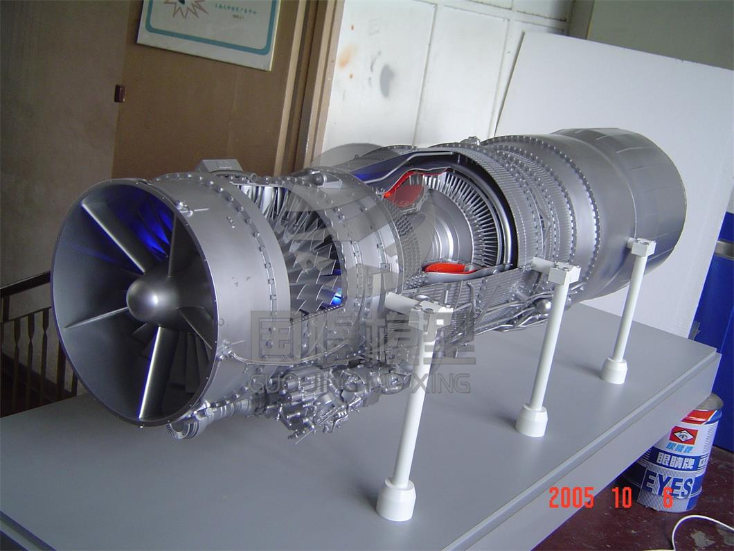 柳州飞机发动机模型