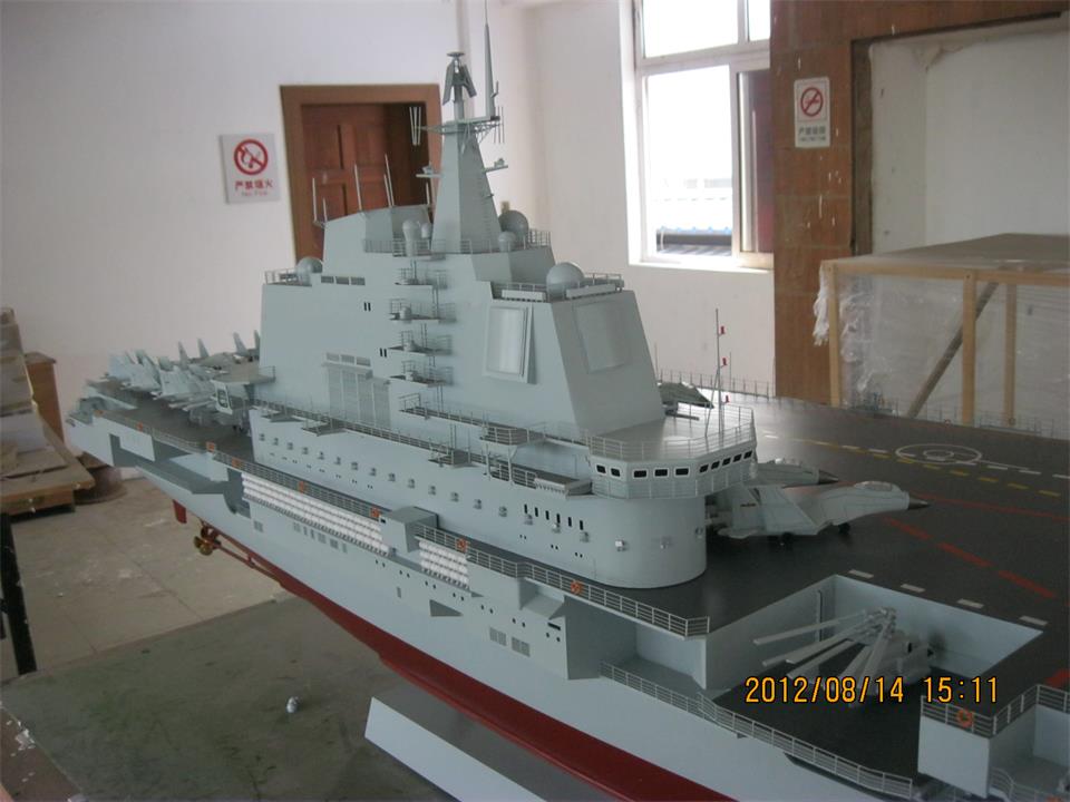 柳州辽宁舰模型